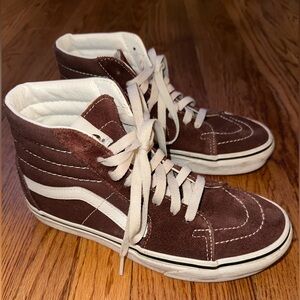 Vans Burgundy Sk8 Hi